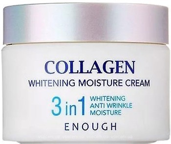 Фото Enough крем для обличчя зволожуючий з колагеном 3 в 1 Collagen Whitening Moisture Cream 3 in 1 50 мл