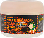 Фото Elizavecca зволожуючий паровий крем Milky Piggy Aqua Rising Argan Gelato Steam Cream 100 мл