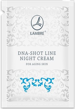 Фото Lambre ночной омолаживающий крем для лица DNA-Shot Line Night Cream 2 мл