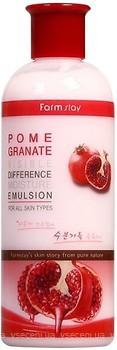 Фото FarmStay освітлююча емульсія з екстрактом граната Pomegranate Visible Difference Moisture Emulsion 350 мл