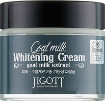 Фото Jigott отбеливающий крем с экстрактом козьего молока Goat Milk Whitening Cream 70 мл