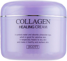 Фото Jigott поживний крем для обличчя з колагеном Collagen Healing Cream 100 мл