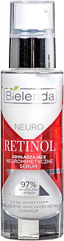 Фото Bielenda сироватка Neuro Retinol Advanced Face Serum проти зморшок 30 мл