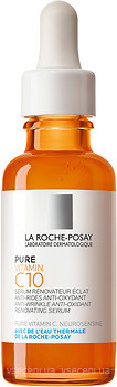 Фото La Roche-Posay сироватка-антиоксидант з вітаміном З проти зморшок для поновлення шкіри обличчя Pure Vitamin C10 30 мл