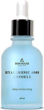 Фото The Skin House зволожуюча ампульна сироватка Hyaluronic 6000 Ampoule 30 мл