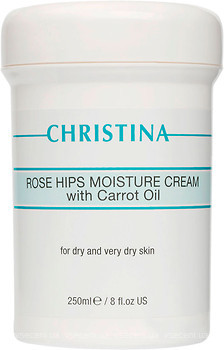 Фото Christina увлажняющий крем Rose Hips Moisture Cream with Carrot Oil 250 мл