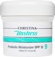 Фото Christina увлажняющий крем с пробиотическим действием Unstress Probiotic Moisturizer Step 9 SPF 15 150 мл