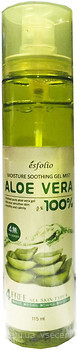 Фото Esfolio заспокійливий гель-міст з алое Moisture Soothing Gel Mist Aloe Vera 100% Purity 120 мл