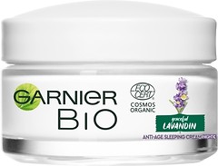 Фото Garnier крем для обличчя нічний з екстрактом лаванди Bio Regenerating Lavandin Anti-Age Care 50 мл