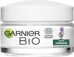 Фото Garnier крем для обличчя денний з екстрактом лаванди Bio Regenerating Lavandin Anti-Age Day Care 50 мл