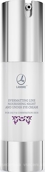 Фото Lambre крем для обличчя нічний Evermatting Line Nourishing Night And Under Eye Cream 50 мл