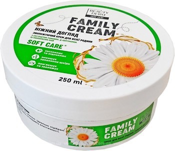Фото Beauty Derm крем для обличчя зволожуючий Soft Care Family Cream 250 мл