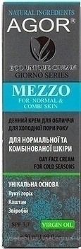 Фото Agor крем для обличчя денний для нормальної та комбінованої шкіри Giorno Series Mezzo For Normal & Combi Skin 50 мл