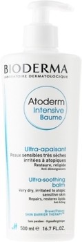 Фото Bioderma бальзам для лица и тела Atoderm Intensive Baume 500 мл