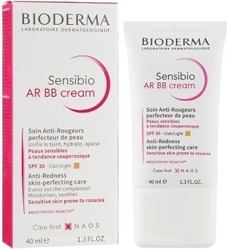 Фото Bioderma крем для обличчя Sensibio AR BB Cream 40 мл