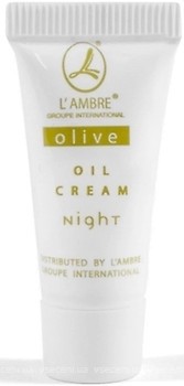Фото Lambre нічний оливковий крем для обличчя Olive Oil Cream 2 мл