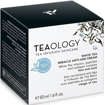 Фото Teaology крем для обличчя White Tea Miracle Anti-Age Cream 50 мл