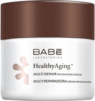 Фото BABE Laboratorios крем для обличчя нічний Healthy Aging Plus Multi Repair Renovating Cream 50 мл