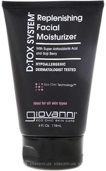 Фото Giovanni крем для обличчя D:tox System Replenishing Facial Moisturizer 118 мл
