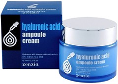 Фото Zenzia крем для лица Hyaluronic Acid Ampoule Cream 70 мл