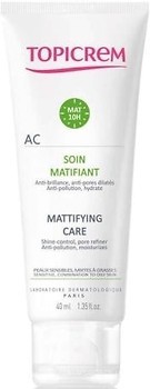 Фото Topicrem крем для обличчя AC Mattifying Care 40 мл