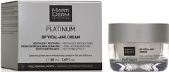 Фото MartiDerm крем для обличчя, шиї і зони декольте для нормальної і комбінованої шкіри Platinum Gf Vital-Age Cream 50 мл