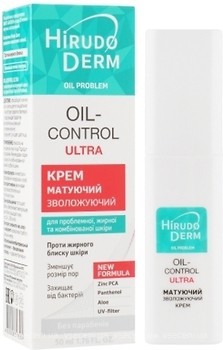 Фото Hirudo Derm крем для обличчя Oil-Control Ultra 50 мл