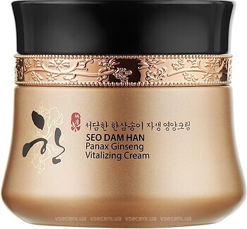 Фото 3W Clinic крем для обличчя Seo Dam Han Panax Ginseng Vitalizing Cream 55 г