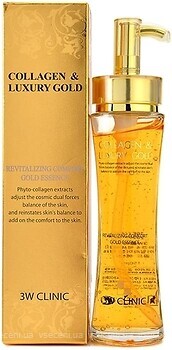 Фото 3W Clinic есенція для обличчя Collagen & Luxury Gold Revitalizing Comfort Gold Essence 150 мл