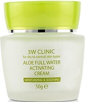 Фото 3W Clinic крем для обличчя з екстрактом алое Aloe Full Water Activating Cream 50 мл