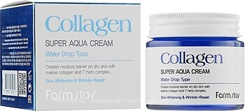 Фото FarmStay крем для обличчя з колагеном Collagen Super Aqua Cream 80 мл
