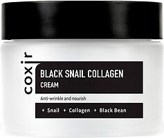 Фото Coxir крем для лица антивозрастной Black Snail Collagen Cream 50 мл