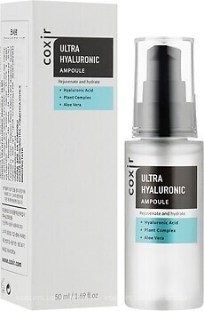 Фото Coxir сироватка для обличчя Ultra Hyaluronic Ampoule 50 мл