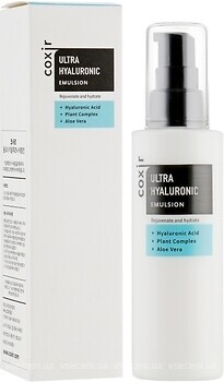 Фото Coxir емульсія для обличчя з гіалуроновою кислотою Ultra Hyaluronic Emulsion 100 мл