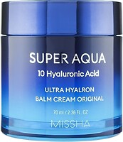Фото Missha крем-бальзам для лица увлажняющий Super Aqua Ultra Hyalron Balm Cream Original 70 мл