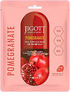 Фото Jigott Pomegranate Real Ampoule Mask ампульна маска Гранат 27 мл