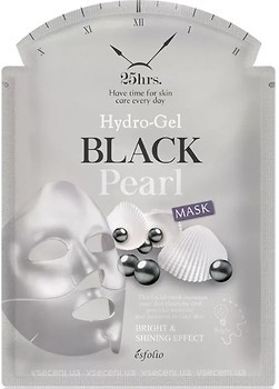 Фото Esfolio Hydrogel Black Pearl Mask гідрогелева маска з чорними перлами