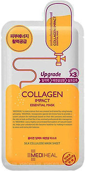 Фото Mediheal Collagen Impact Essential Mask коллагенова тканинна маска для обличчя 24 мл