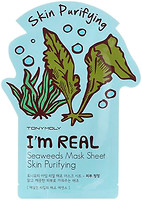 Фото Tony Moly I'm Real Seawed Mask Sheet Skin Purifiyng листова маска Водорості 21 мл