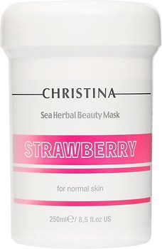 Фото Christina Sea Herbal Beauty Mask Strawberry маска для нормальної шкіри 250 мл