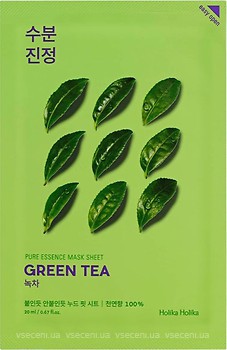 Фото Holika Holika Pure Essence Mask Sheet маска тканевая Green Tea