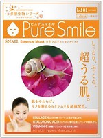 Фото Pure Smile Essence Mask Snail маска тканинна для обличчя з муцином равлика 23 мл