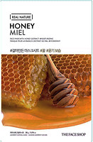 Фото The Face Shop Real Nature Mask Sheet Honey маска-серветка для обличчя з медом 20 г