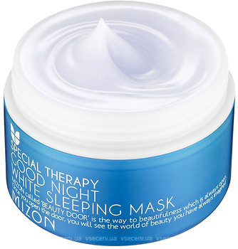 Фото Mizon Special Therapy Good Night White Sleeping Mask нічна освітлююча маска з лавандою 80 мл