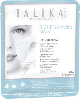 Фото Talika Bio Enzymes Brightening Mask осветляющая маска для обличчя 20 г