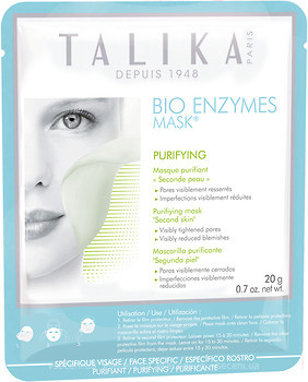 Фото Talika Bio Enzymes Purifying Mask очищаюча маска для обличчя 20 г