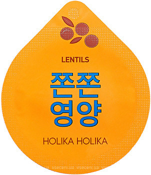 Фото Holika Holika Superfood Capsule Pack - Firming Lentils поживна нічна маска 10 г