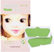 Фото Etude House Green Tea Nose Pack смужки для носа з екстрактом зеленого чаю