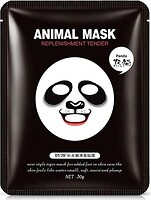 Фото BioAqua Panda Tender Mask пом'якшувальна тканинна маска для обличчя з принтом 30 г