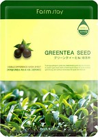 Фото FarmStay Visible Difference Mask Sheet Green Tea Seed тканевая маска 25 г
